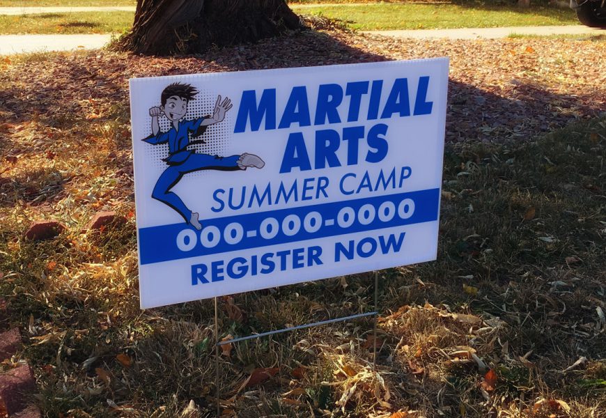 Snipe Sign Summer Camp