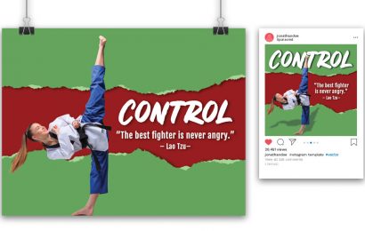 “Control” Theme Poster & Post “Control” Theme Poster & Post