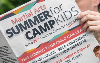 Summer Camp Newspaper Ad