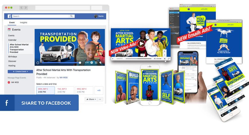 After School Martial Arts Kids Kit Promotion