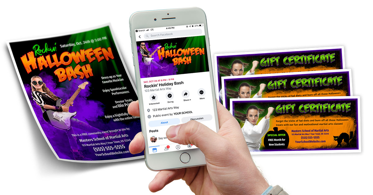 martial arts halloween bash