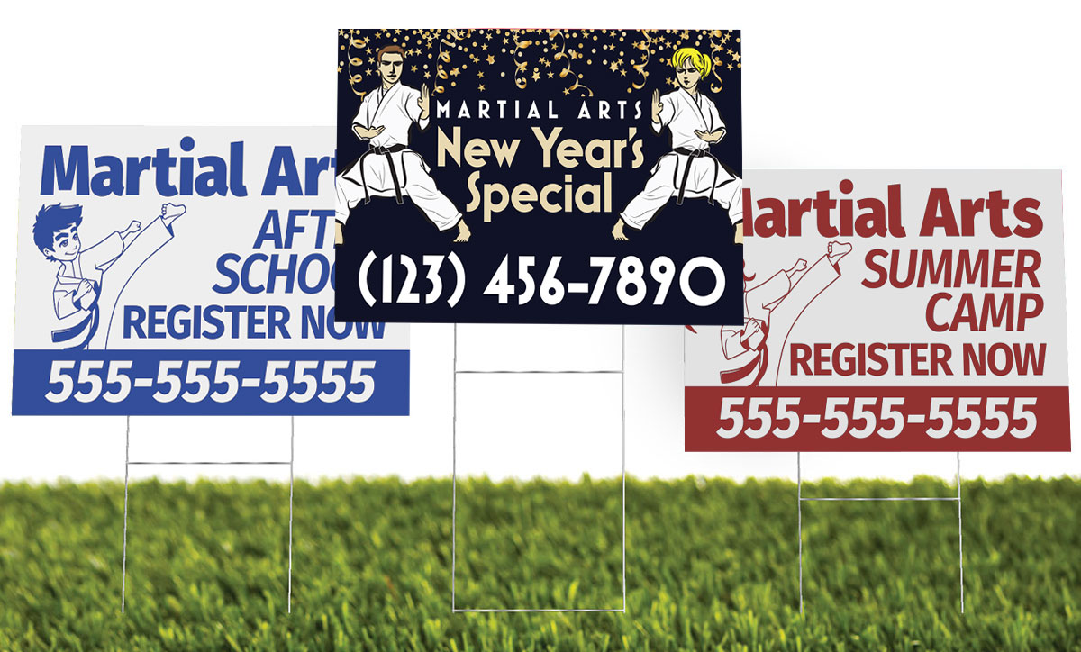 yard signs