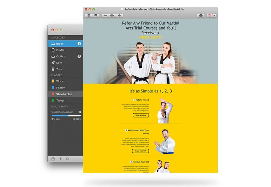 Refer Friends Adults Email