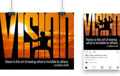 “Vision” Theme Poster & Post “Vision” Theme Poster & Post