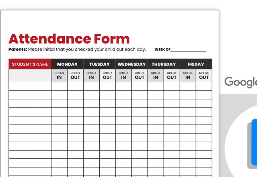 Attendance Forms
