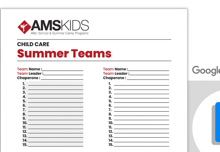 Team Organization Forms