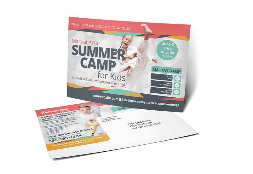 Summer Camp Postcard