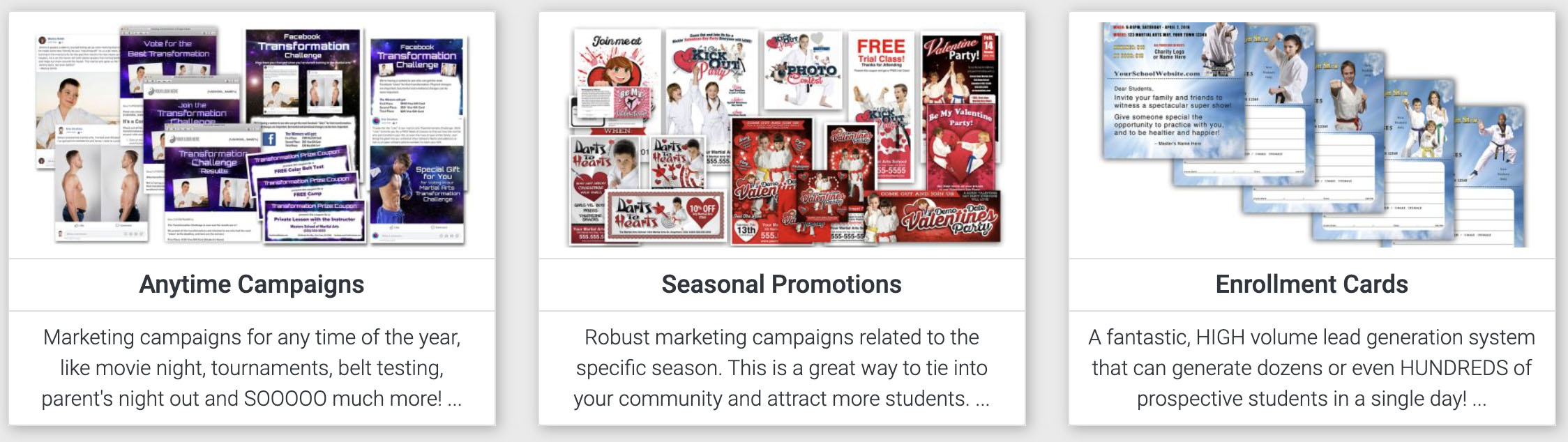 martial arts marketing tools