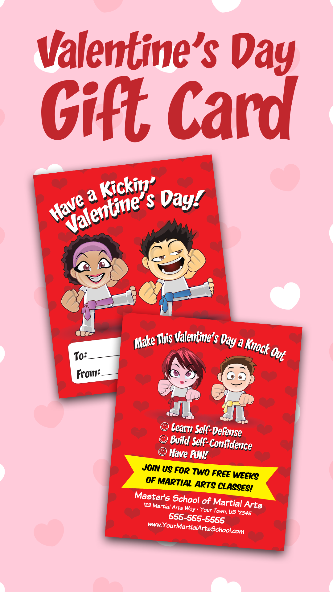 Valentine's Day Gift Card.