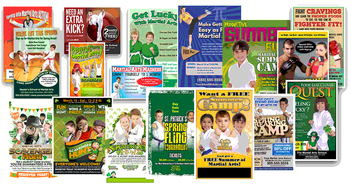 February Martial Arts Marketing Tools