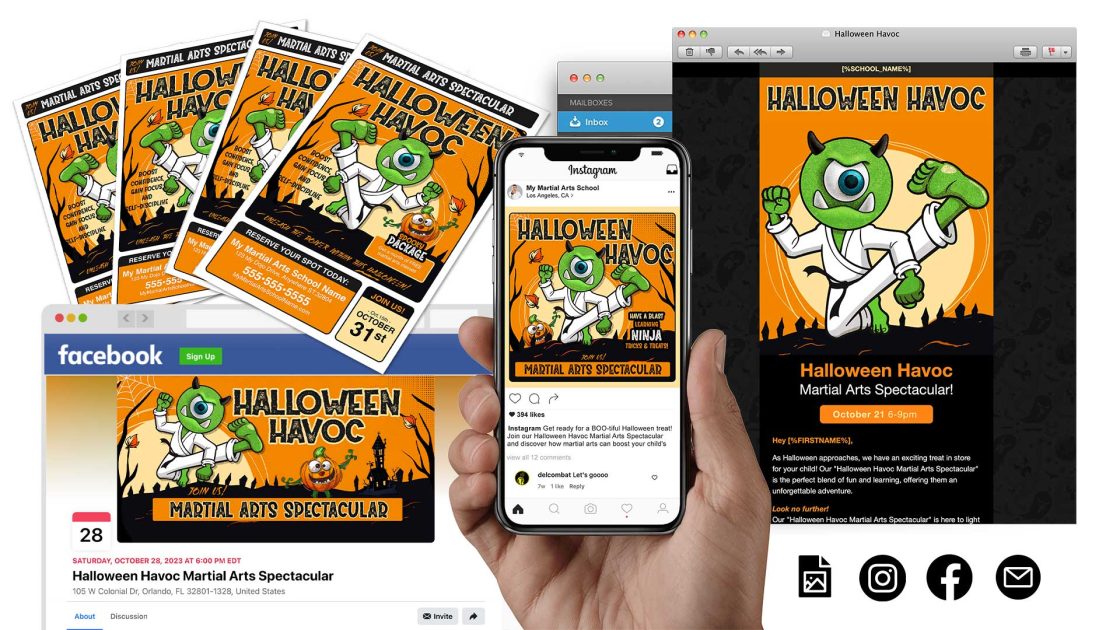 Halloween Havoc Promotion Package - Orange