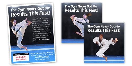 The Gym Never Got Me Results Ad